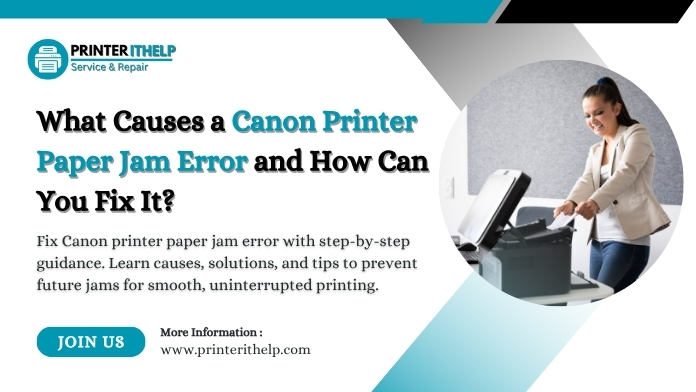 canon printer paper jam error