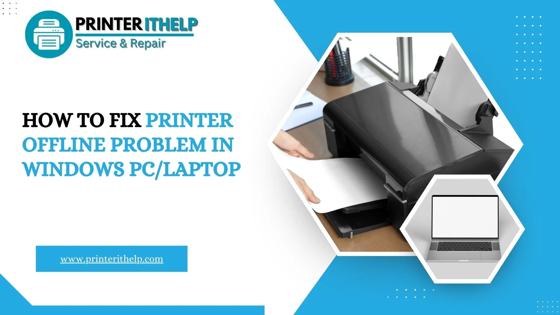 Fix HP Printer Offline Problem in Windows PC/Laptop