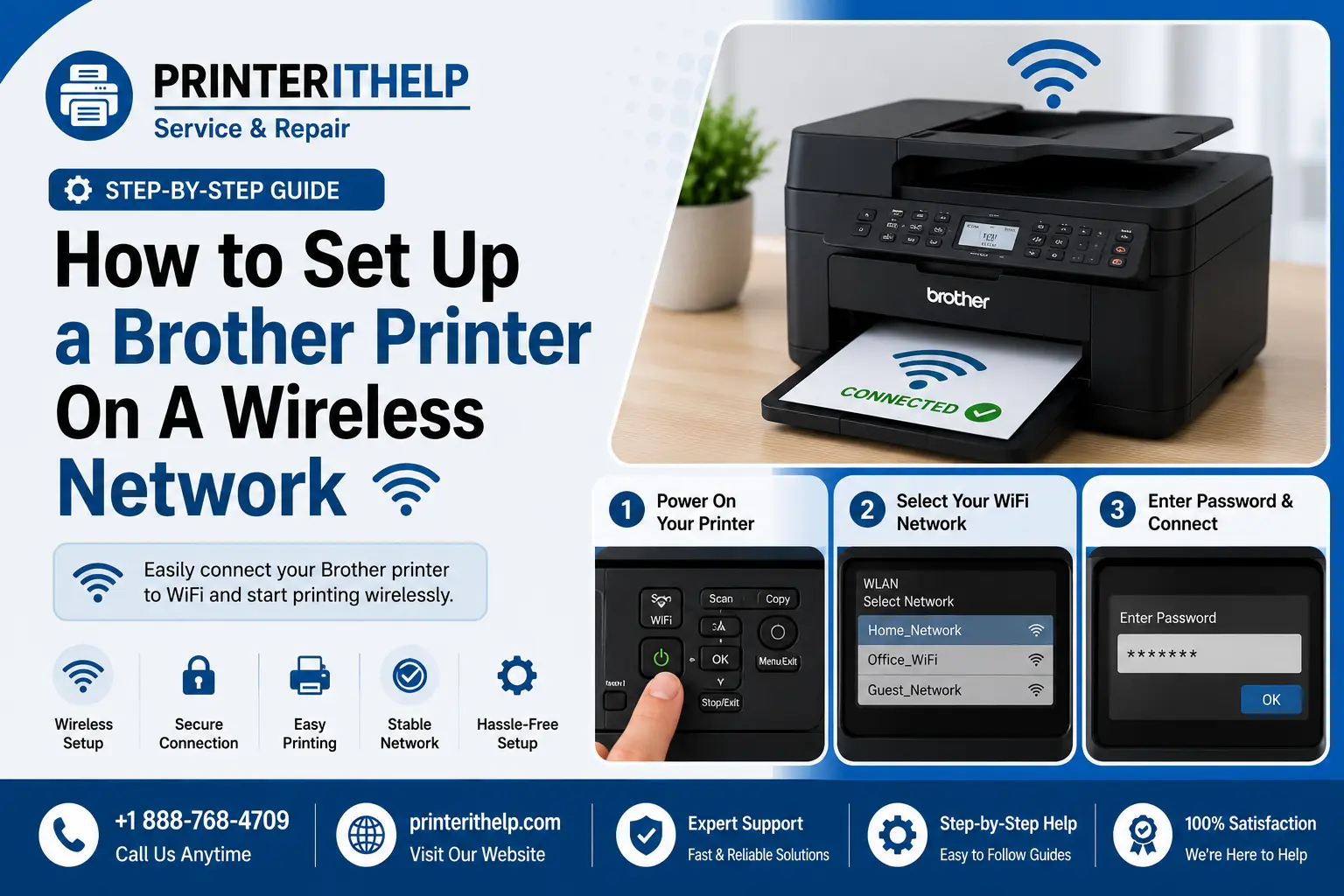 Set Up a Brother Printer
