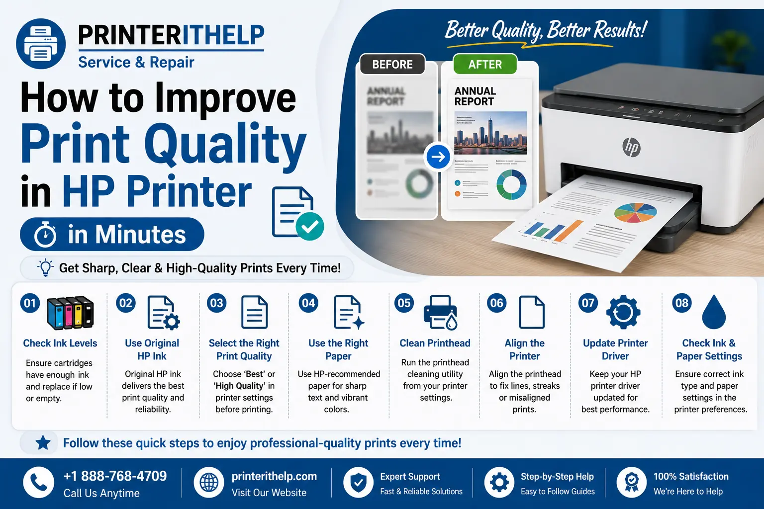 Improve Print Quality in HP