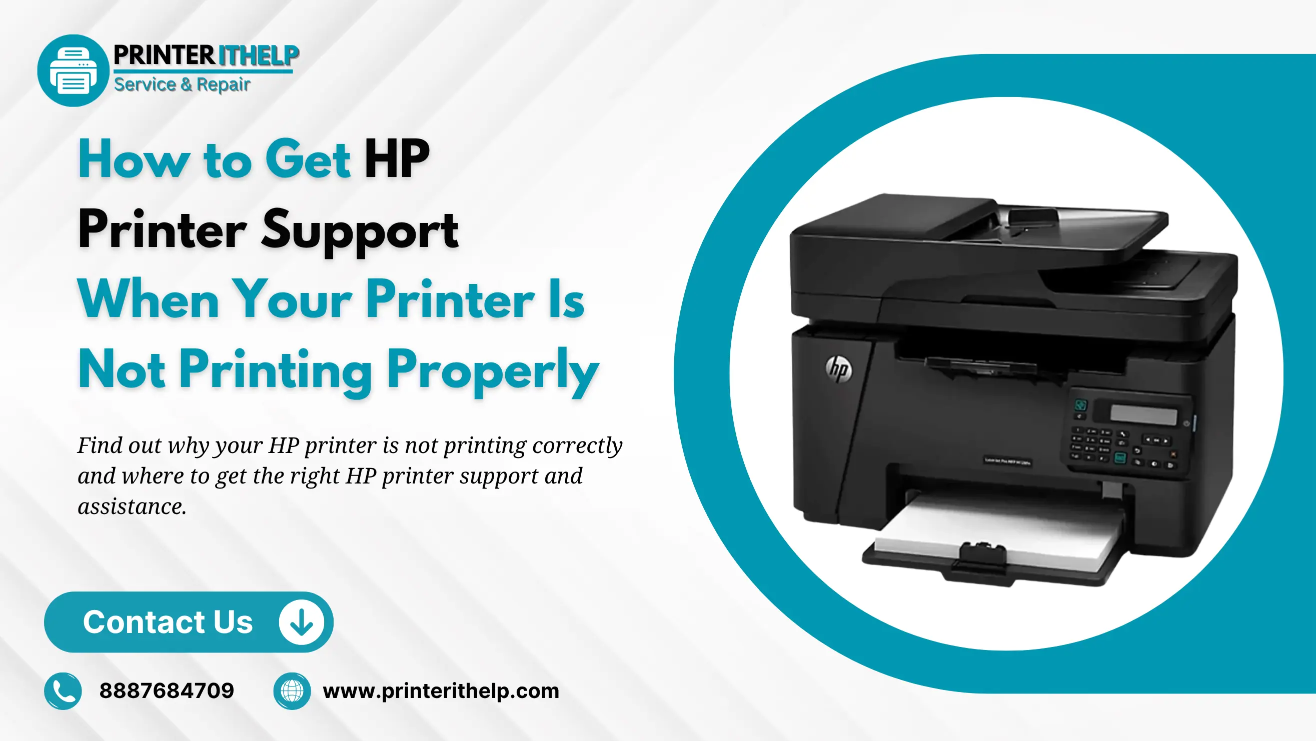 HP printer is not printing properly