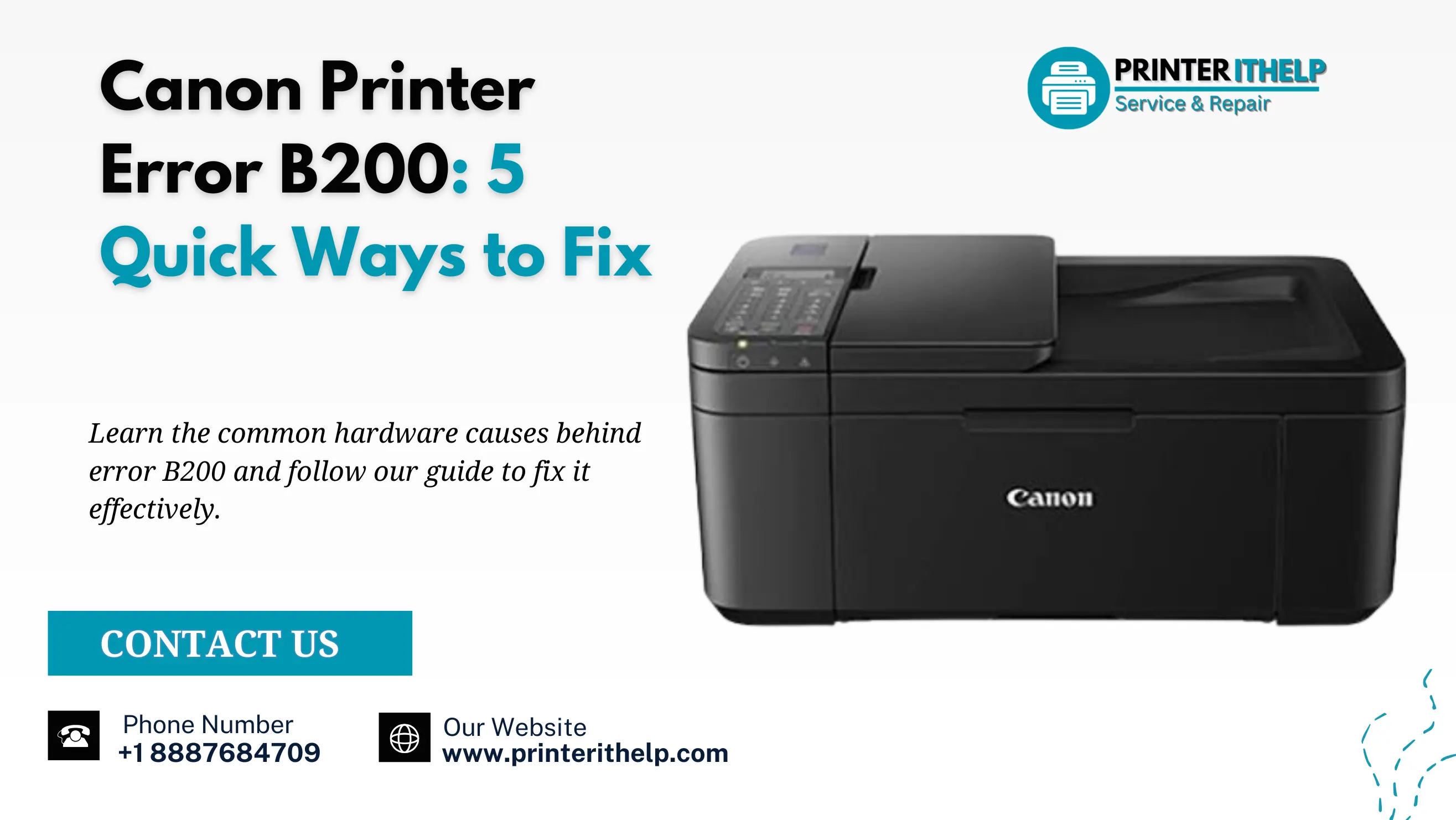 Canon Printer Error B200