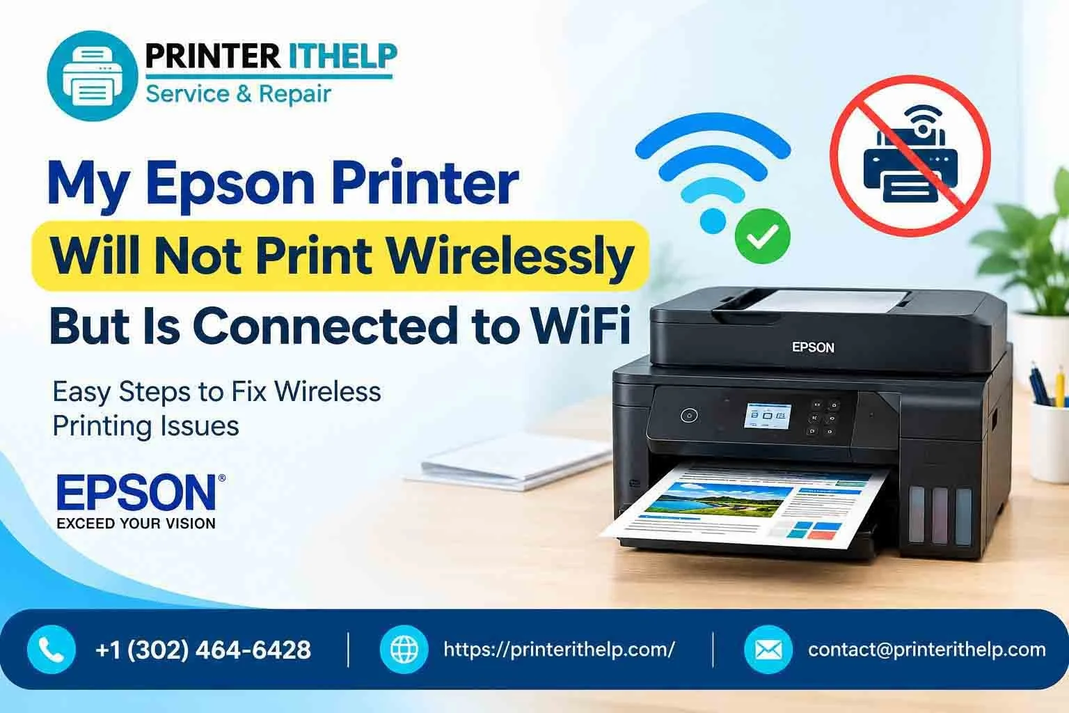 Epson Printer Will Not Print Wirelessly