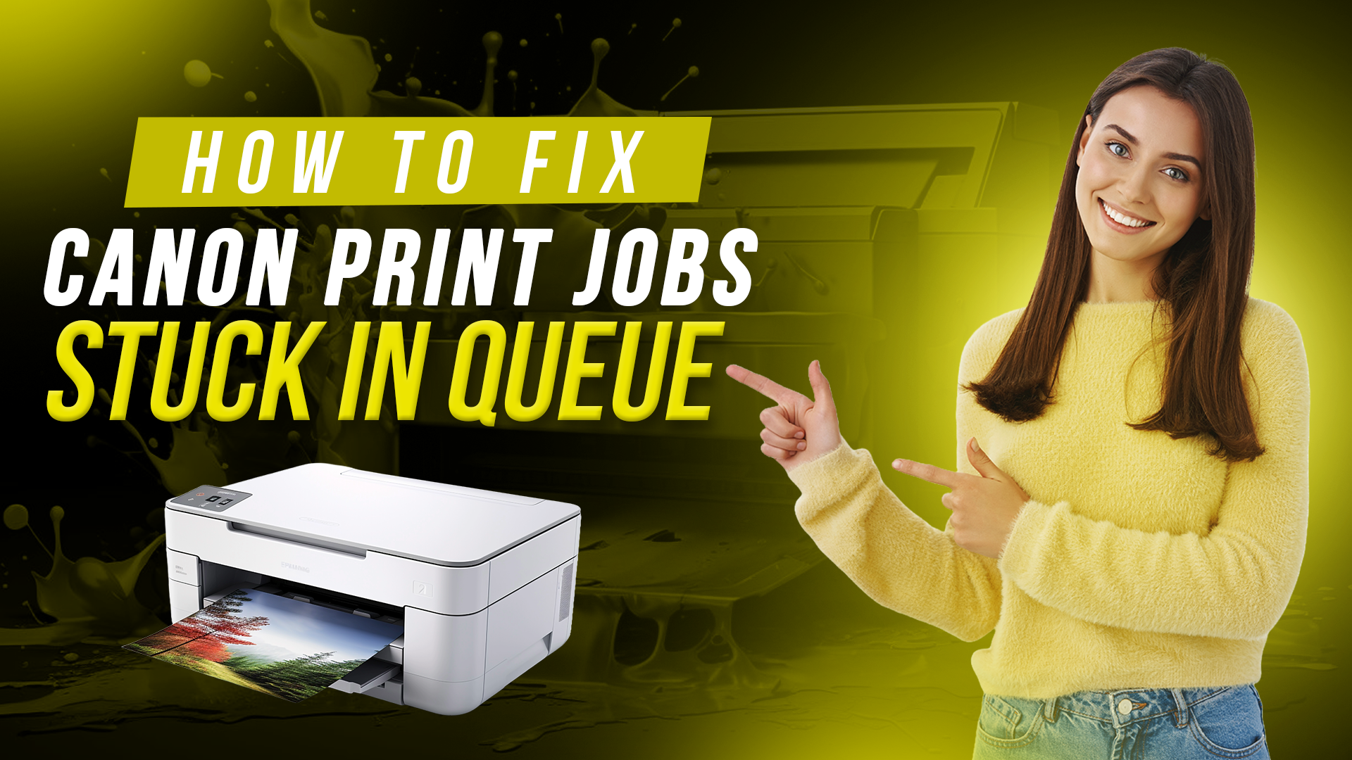 How to Fix Canon Print Jobs Stuck in Queue | Easy Troubleshooting Guide