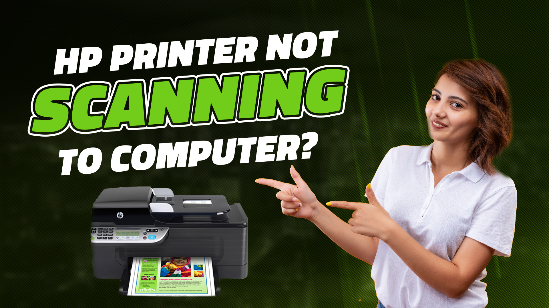 HP Printer Not Scanning to Computer | Quick & Easy Fix