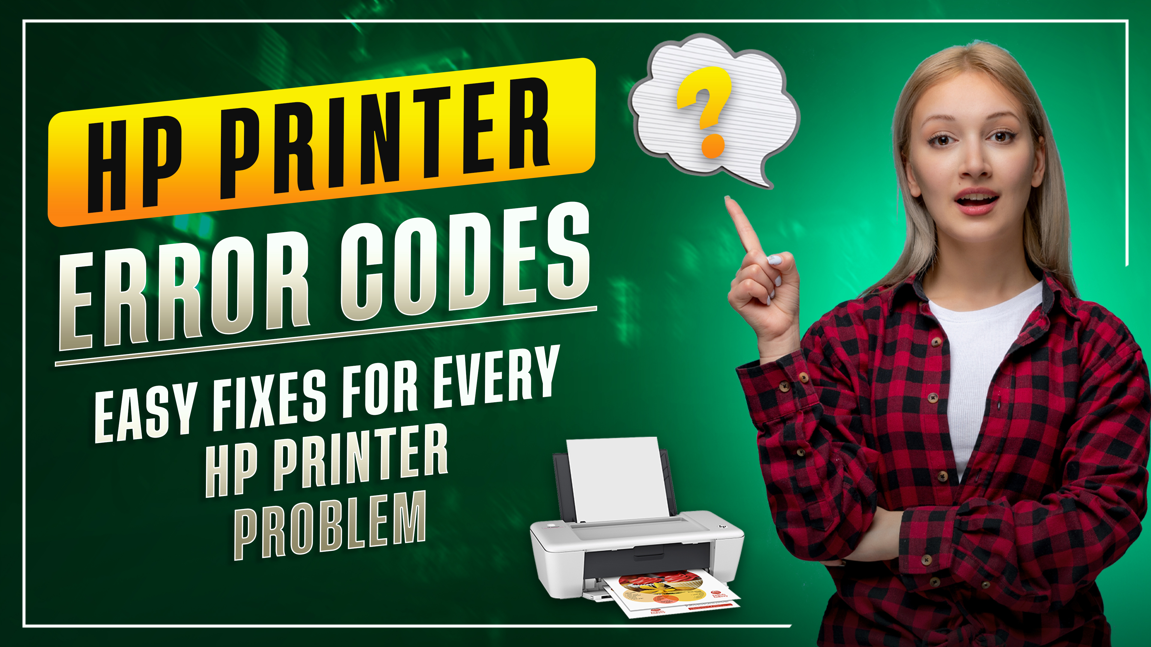HP Printer Error Codes: Fast Fixes for Common Issues