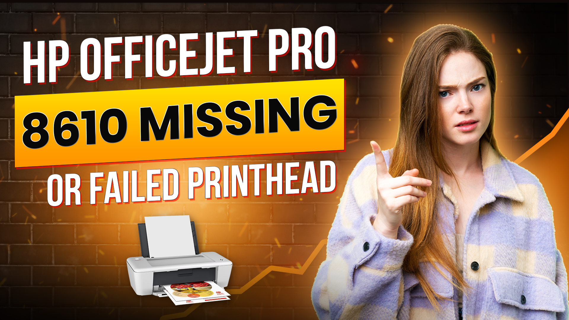 Fixing the HP 8610 Missing or Failed Printhead Error