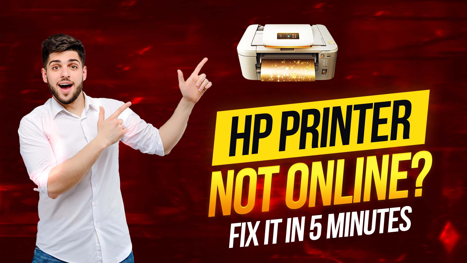 Fix HP Printer Not Online in 5 Minutes!